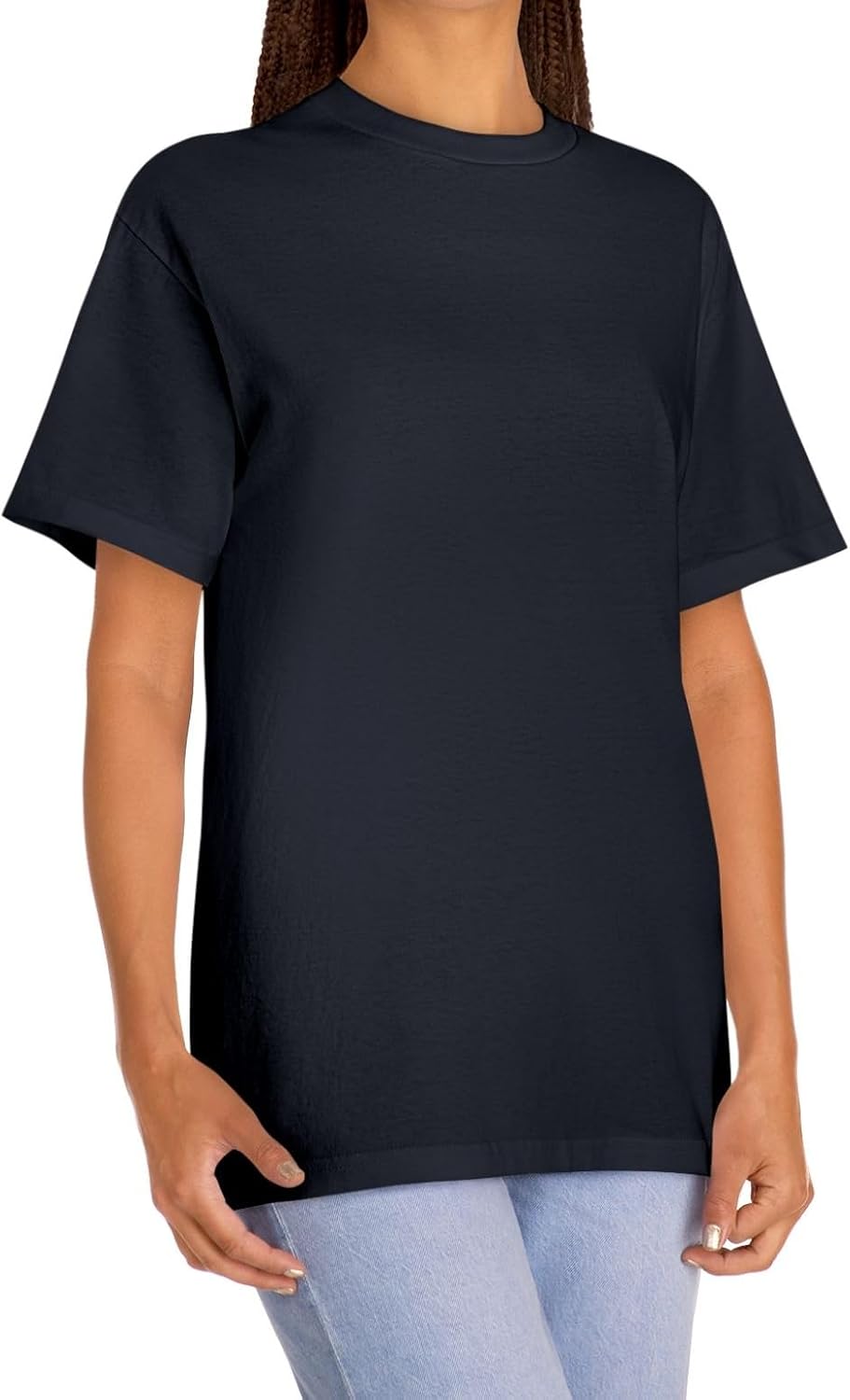 Premium Heavy Cotton T-Shirt for Men & Women | 100% Pure Cotton Tee | Durable, Soft & Classic Unisex Fit-7