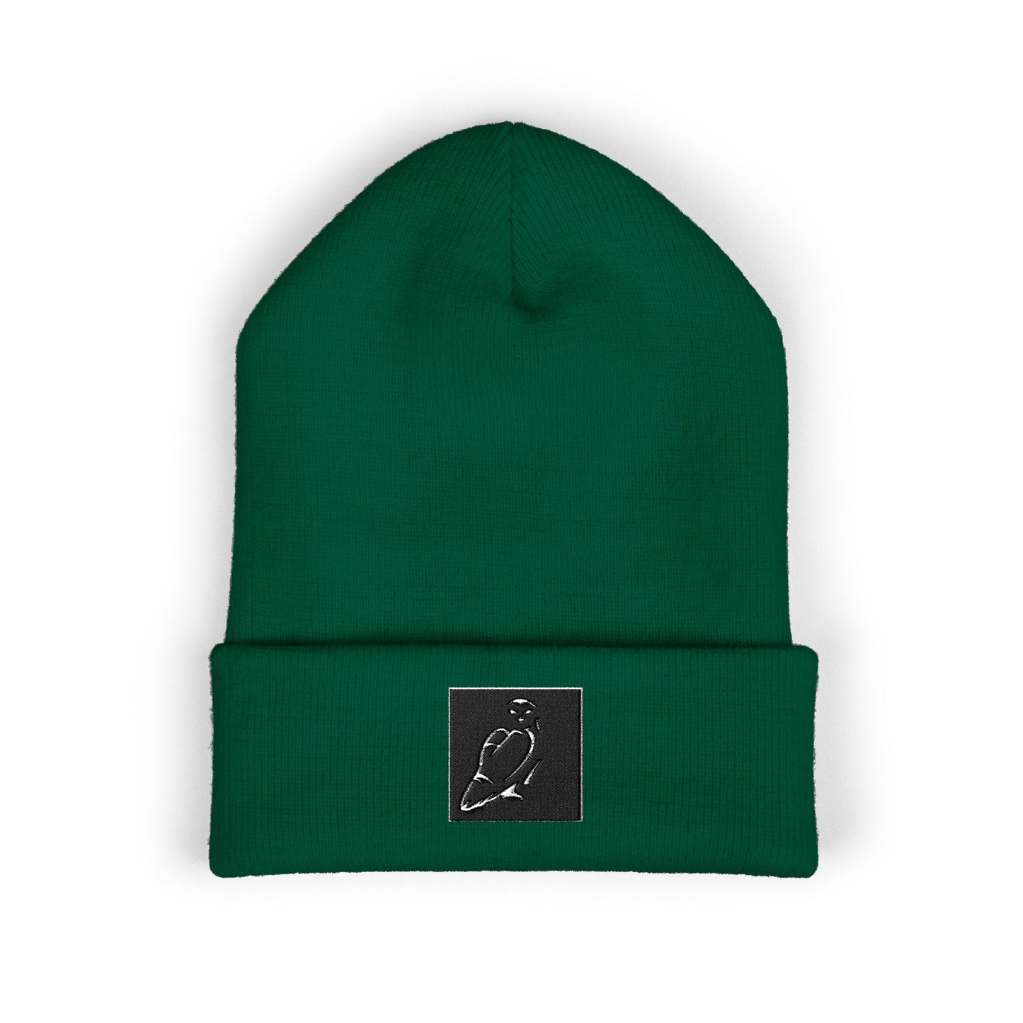 Stylish Embroidered Beanie - Perfect for Winter, Casual Outings, or Holiday Gifting, Unisex Warm Hat, Cuffed Knit Cap, Winter Accessory