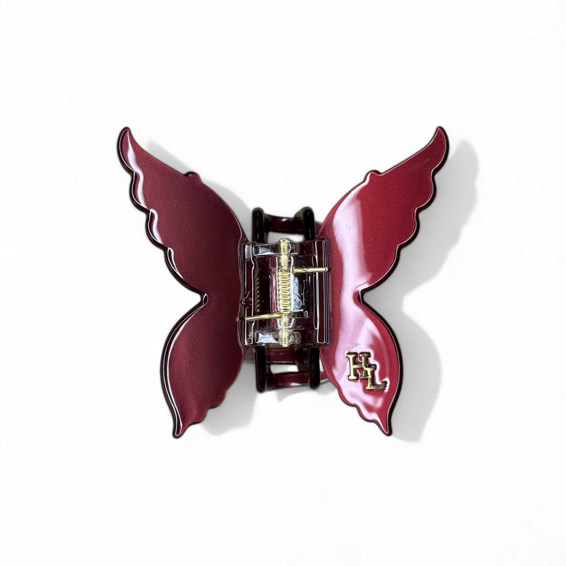 Ecofriendly Acetate Butterfly Claw - Cherry-0