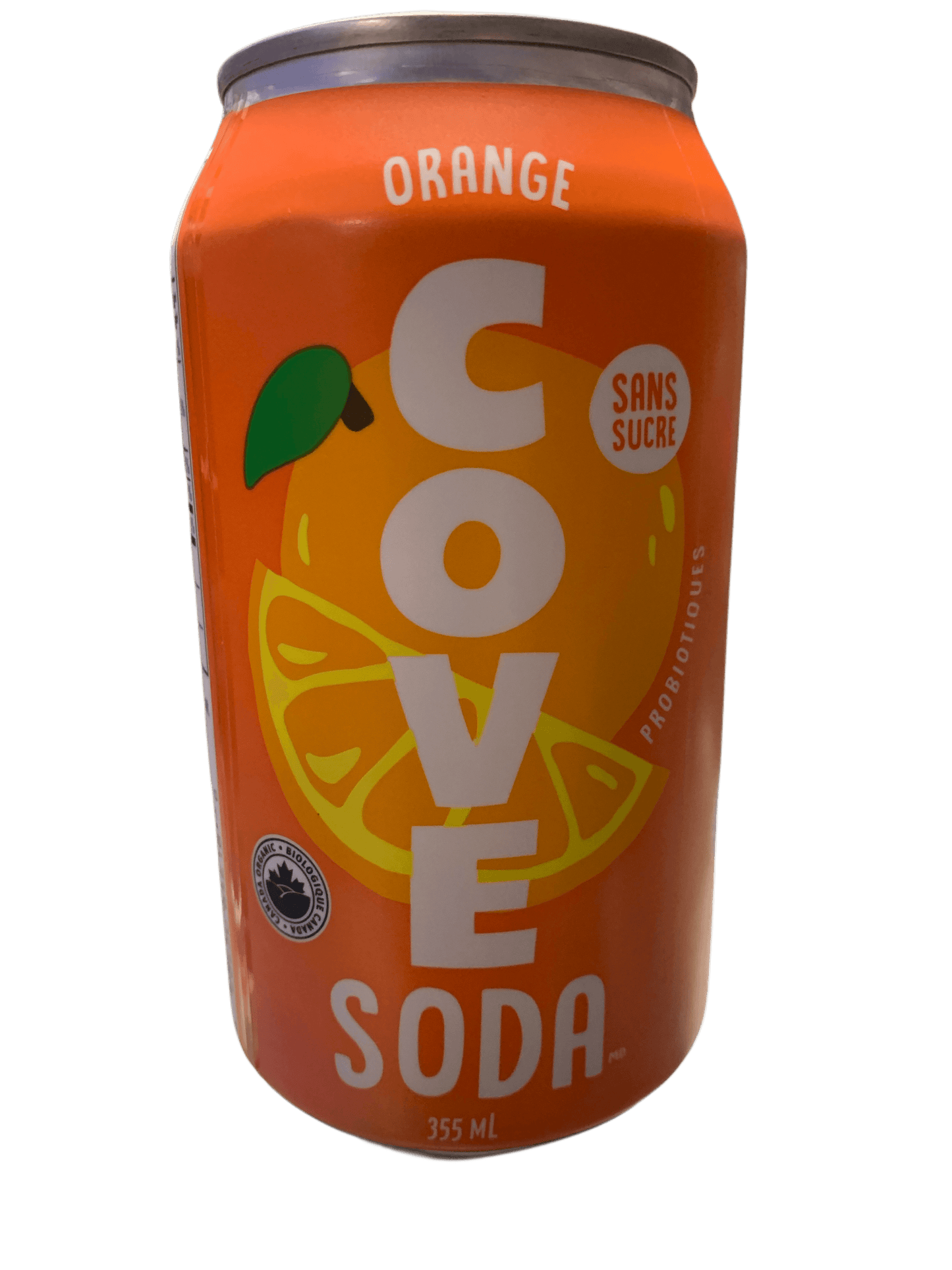 Cove Prebiotic Orange Flavoured Soda 355ML - Canadian Edition
