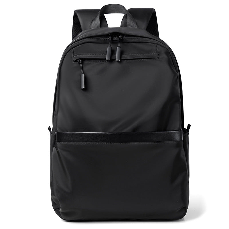 Premium Waterproof High-Density Nylon Backpack for Men & Women | Durable, Fashionable & Lightweight Urban Travel Bag | Black Laptop Backpack for Work, School & Daily Commute | Perfect for Urban Exploration & Minimalist Design Lover-4