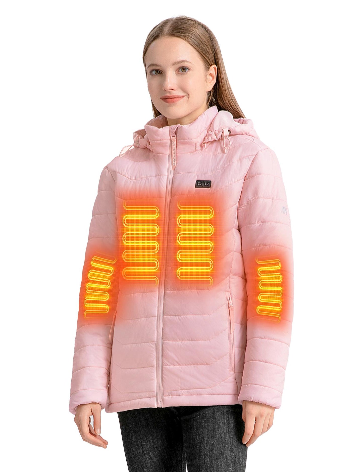 ANTARCTICA GEAR Lightweight Heating Jackets, Winter Coat For Women-7
