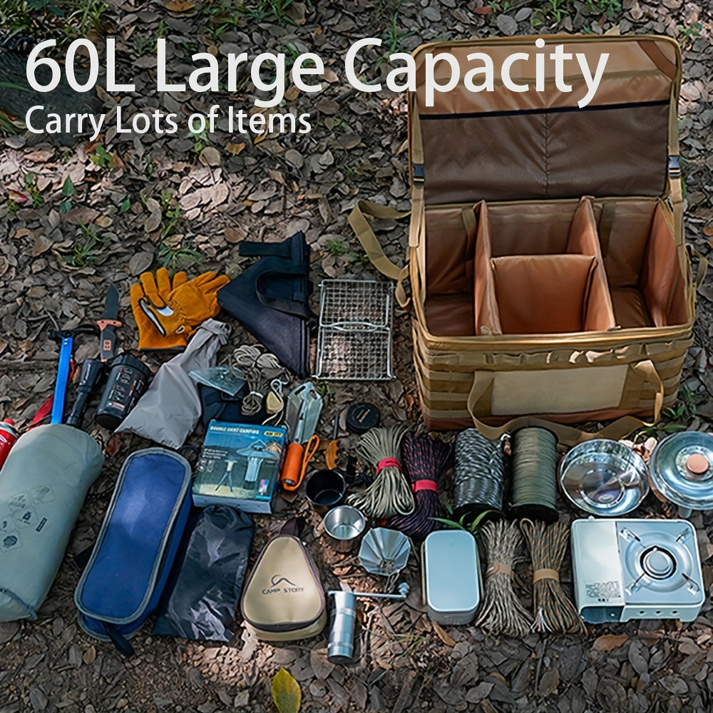 Camping Storage Bag Organizer with Shoulder Strap-1