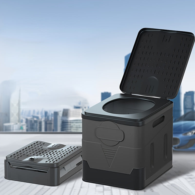 Foldable Car Toilet for Outdoor and Emergency Use-2