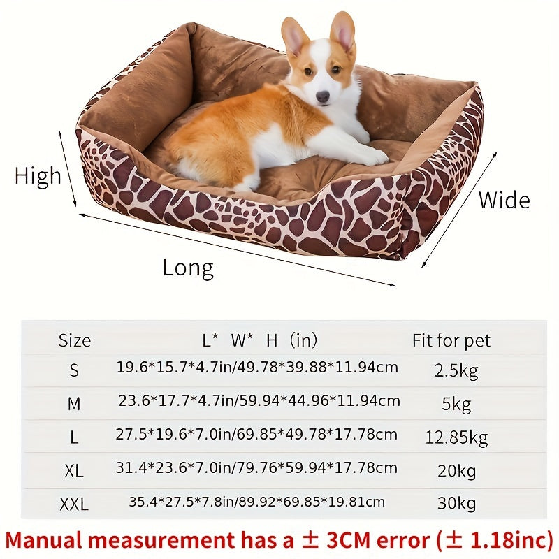 Comfy Pet Bed Sofa For Large And Medium Dogs - Soft Cushion For Cozy Naps And Restful Sleep