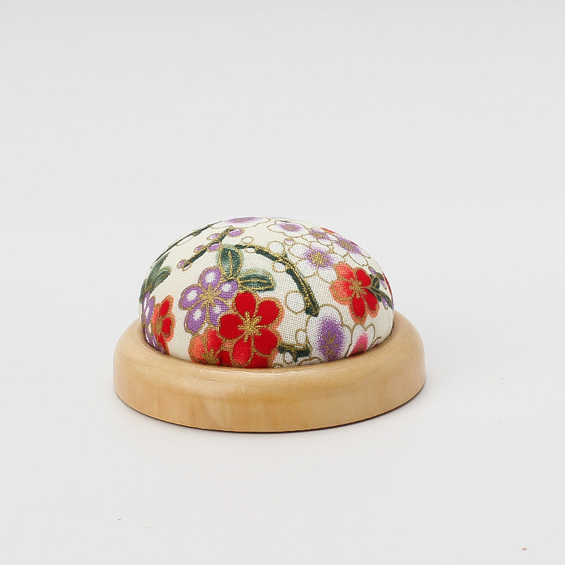 Fabric Sewing Tool Accessories Wooden Bottom Handmade Diy Needle Bag