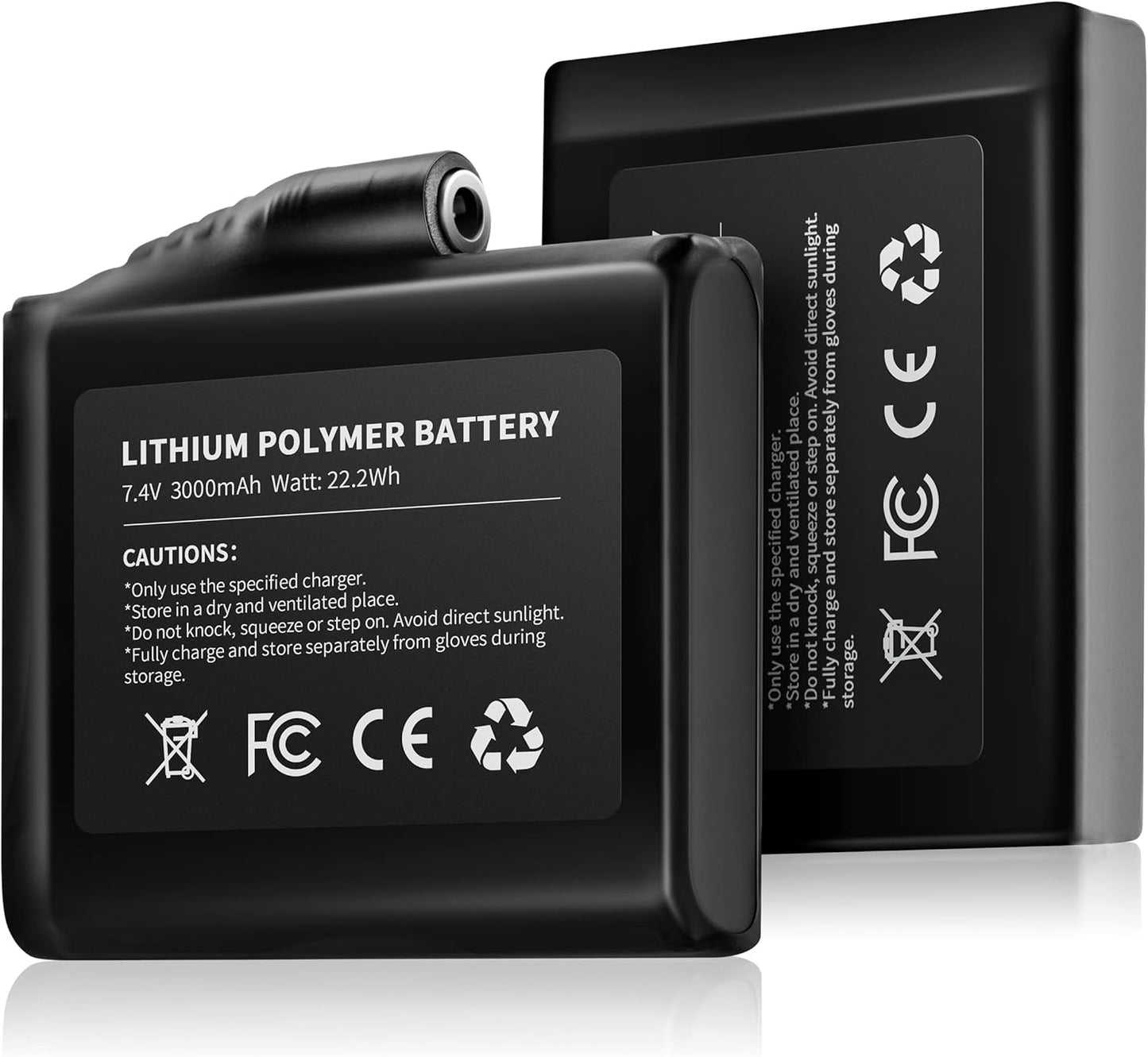 ANTARCTICA GEAR Portable Battery Power Bank 12V 16000mAh for Heated Jackets-5