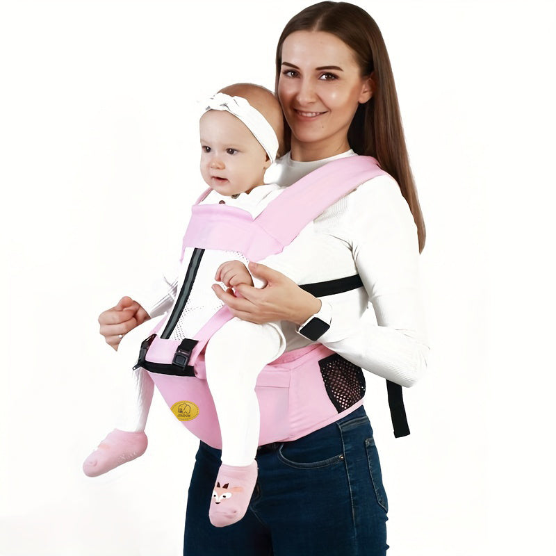 Ergonomic Hipseat Carrier - Portable Backpack for Babywearing, Perfect for Halloween, Thanksgiving, and Christmas Gifts