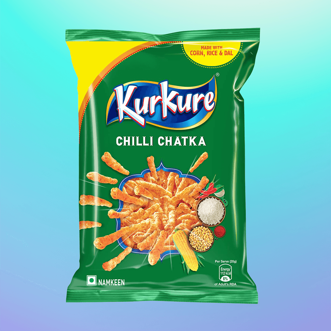 Kurkure Chilli Chatka Flavour 75g-0