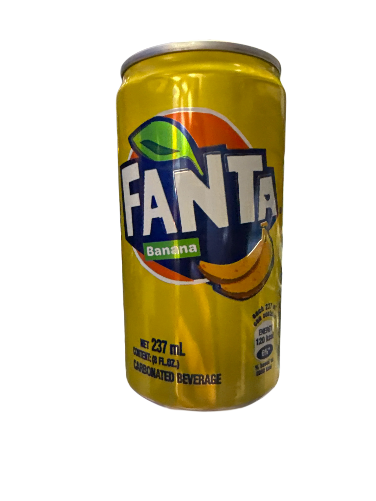 Fanta Banana Flavoured Can 237ML - Trinidad and Tobago Edition
