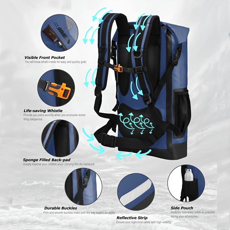 Dry Bag Waterproof Travel Backpack-1