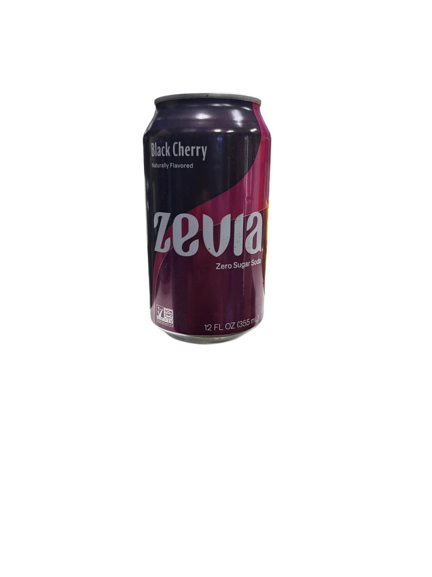 Zevia Zero Sugar Black Cherry Flavoured Soda 355ML - Canadian Edition