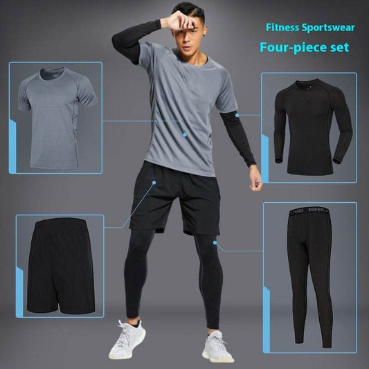 Fitness apparel - Quick Drying Workout clothes for men Gym wear