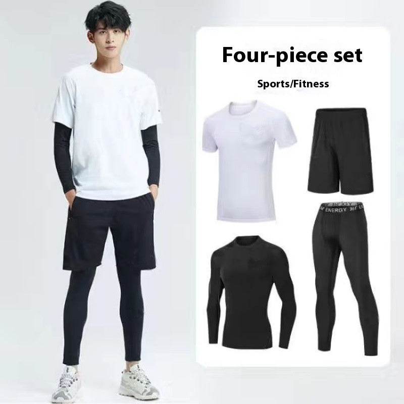 Fitness apparel - Quick Drying Workout clothes for men Gym wear