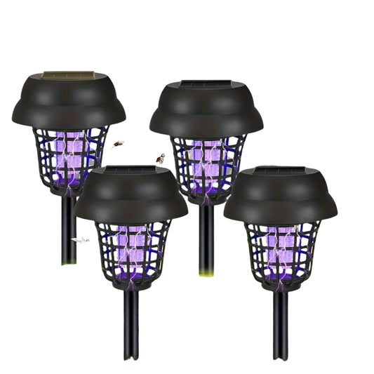Solar Mosquito Killer Lights Outdoor UV Insect Repellent (4-Pack)-0