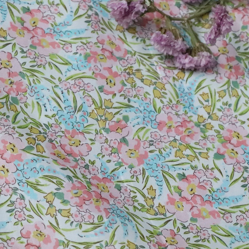 Long Cashmere Cotton Printed Fabric Fabric Digital Women's Clothing