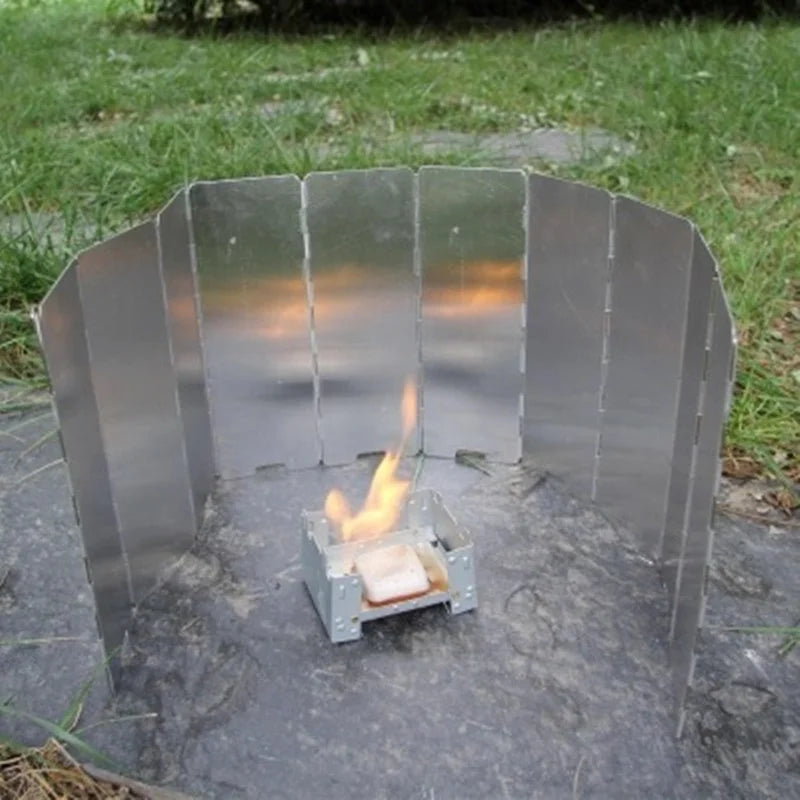 Gas Stove Wind Shield Aluminum Alloy-4