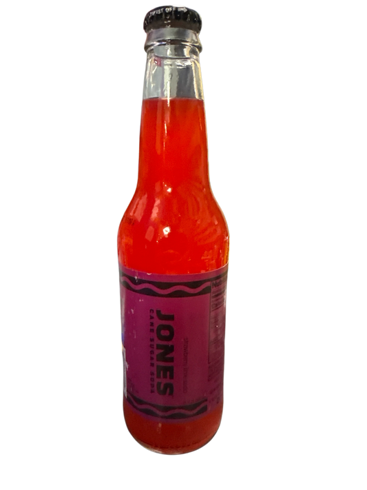 Jones Crayola Limited Edition Strawberry Lime Glass Bottle 355ML - U.S Edition