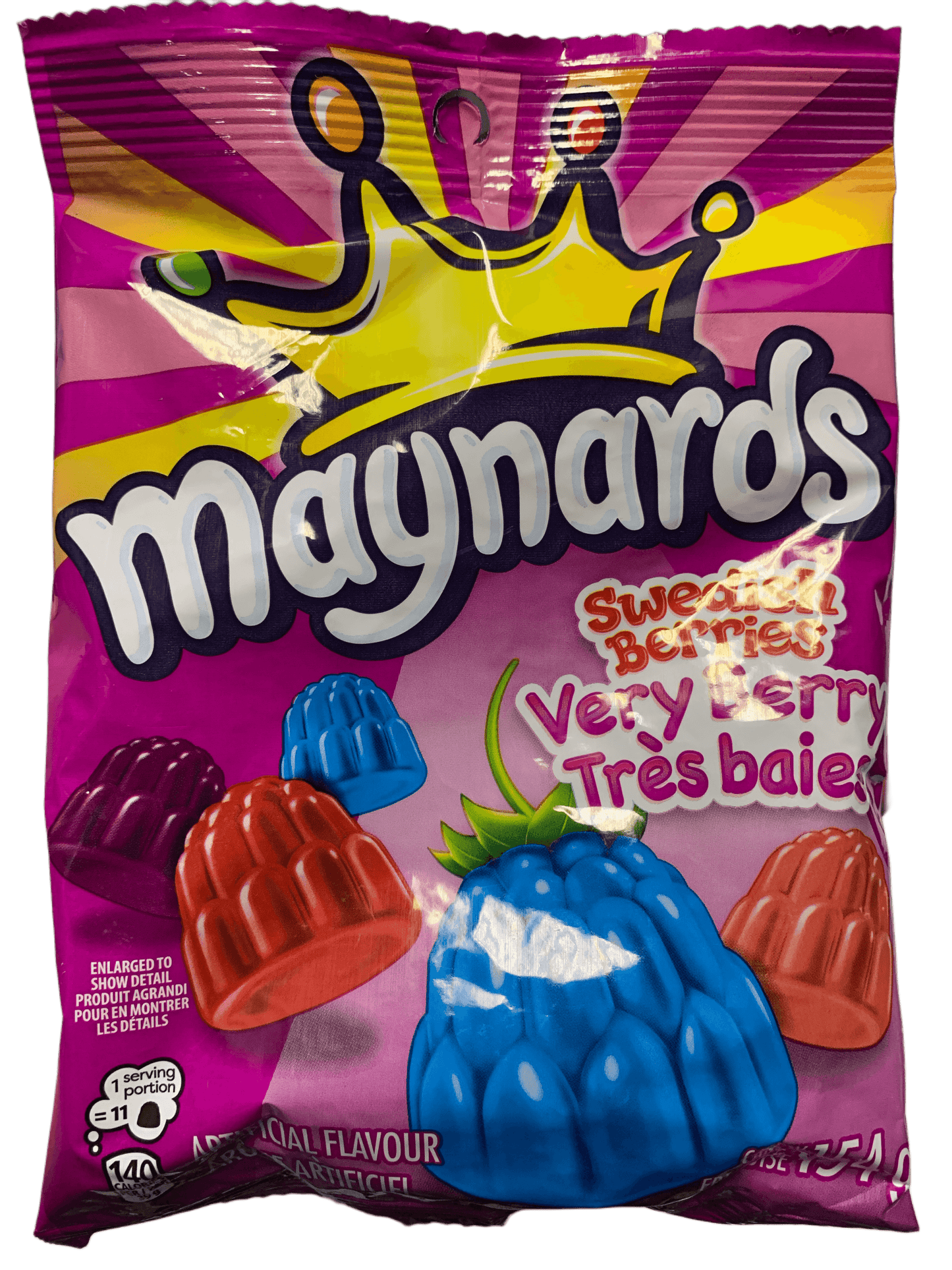 Maynards Swedish Berries Very Berry Flavour 154G - Canadian Edition
