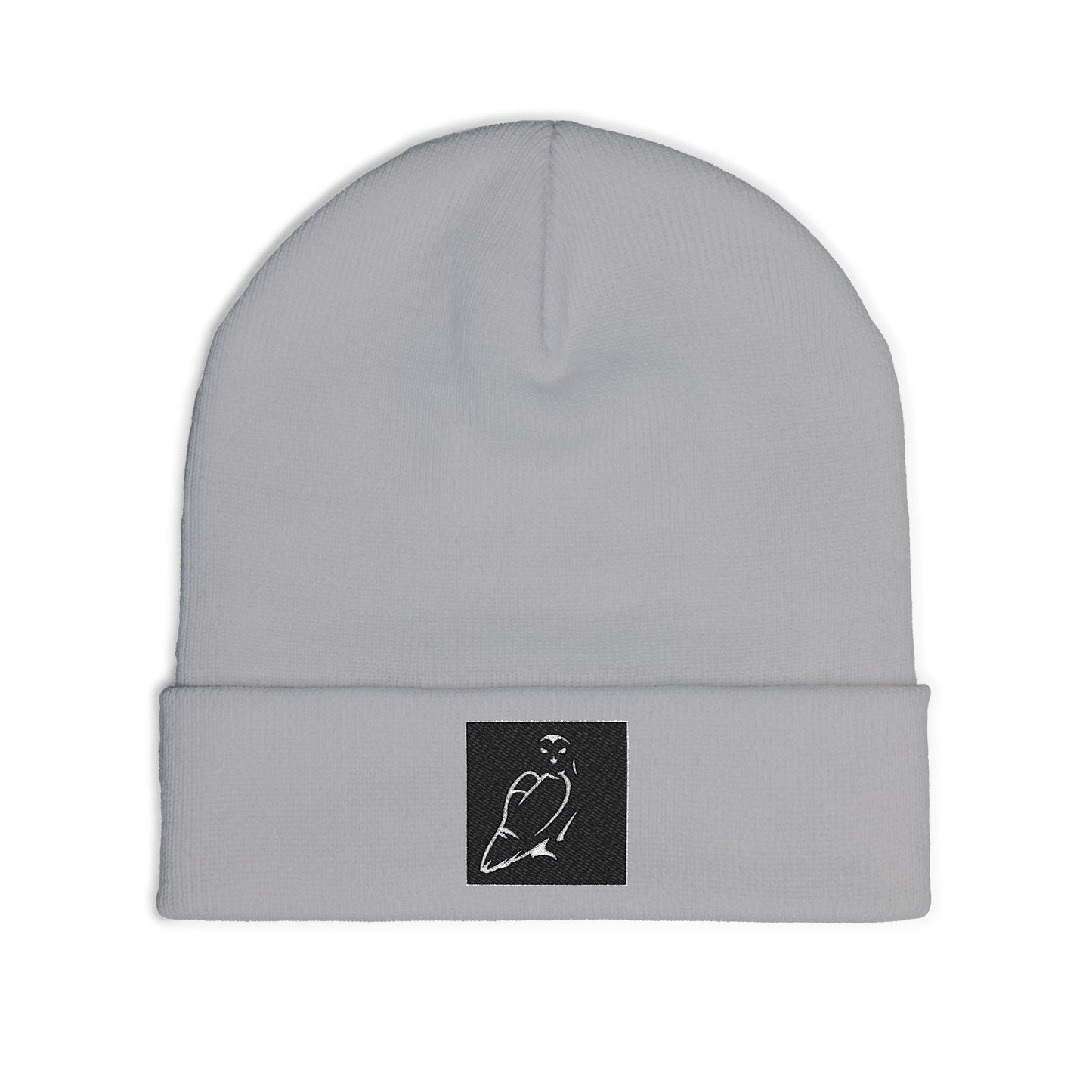 Trendy Embroidered Knit Beanie - Cozy Winter Hat, Stylish Headwear for Men & Women, Gift for Him/Her, Casual Fashion Accessory