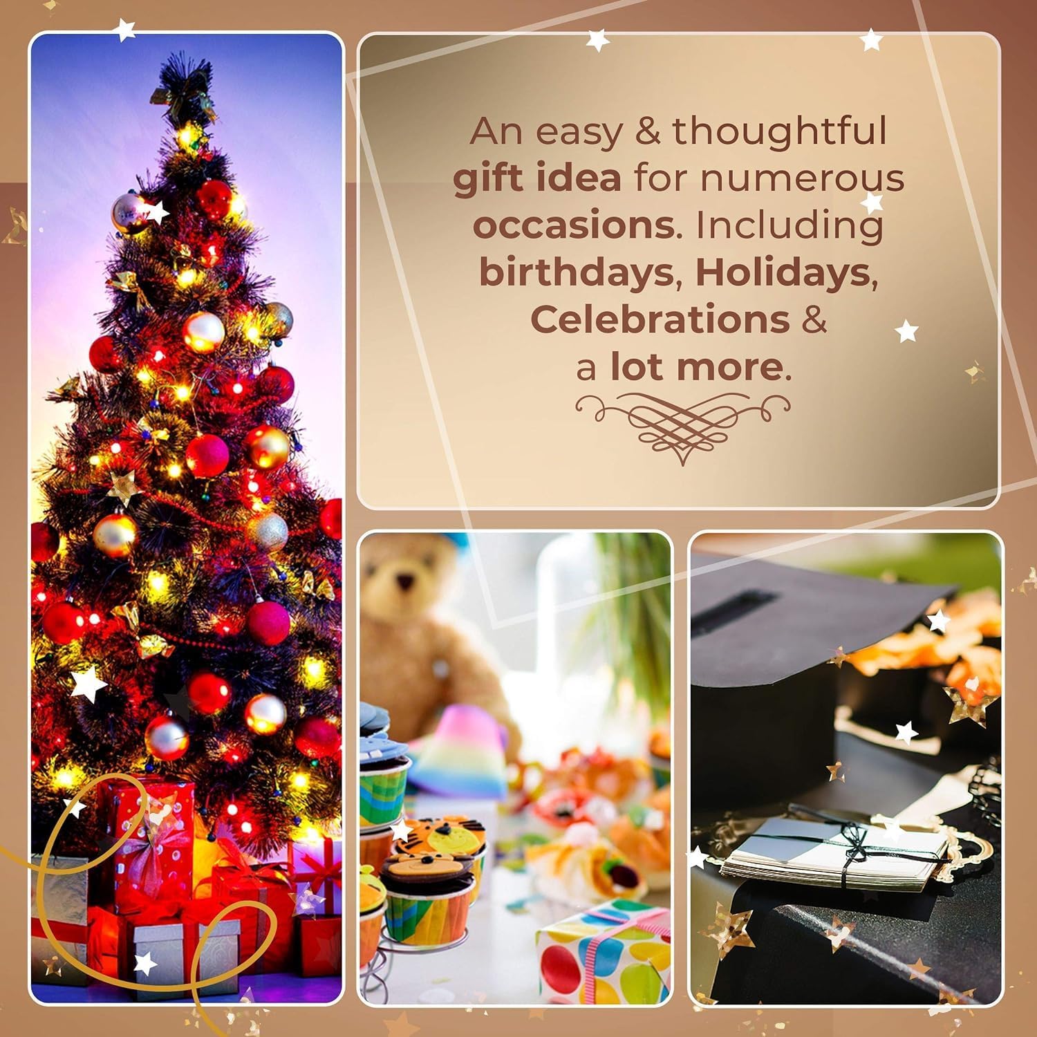 Deluxe Gourmet Snack and Chocolate Gift Basket - Includes Mini Pretzels, Chocolate Chip Cookies, Almond Hazelnut Biscotti, Wafers, and More-1