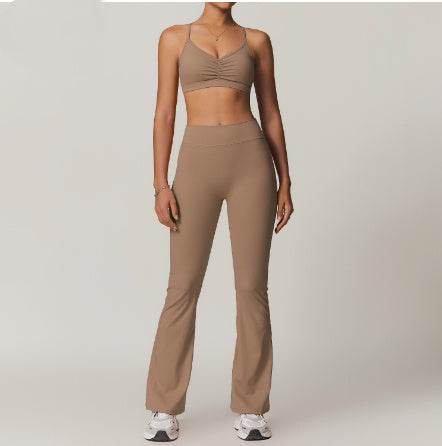 2pcs Yoga Outfit set Sport Fitness Workout Gym wear for women