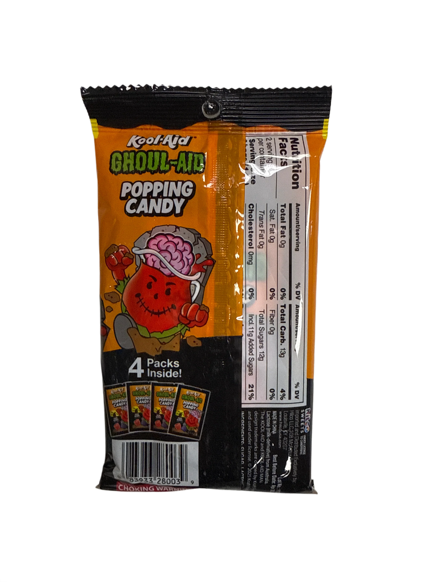 Kool-Aid Halloween Ghoul-Aid Popping Candy 28G - U.S Edition