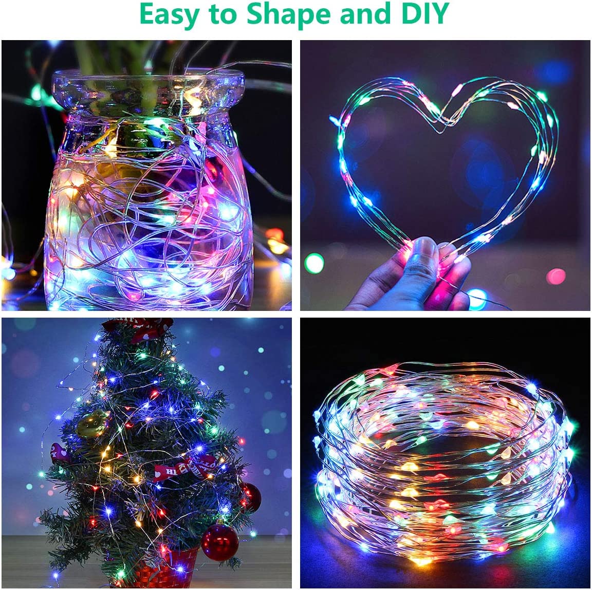 300 LED Warm Fairy Curtain Lights, 9.8 x 9.8ft - USB Powered, 8 Lighting Modes with Remote Control, Perfect for Bedroom & Party Decor, Includes Hook for Easy Hanging, LED Lights for Bedroom