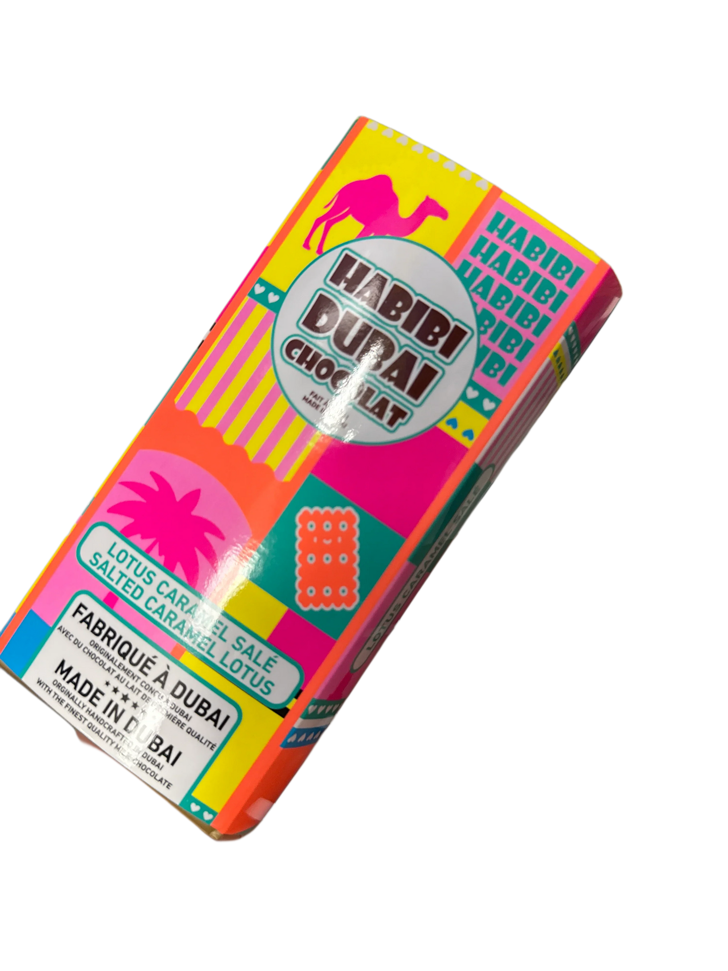 Habibi Dubai Lotus Caramel Chocolate 200G - Dubai Edition