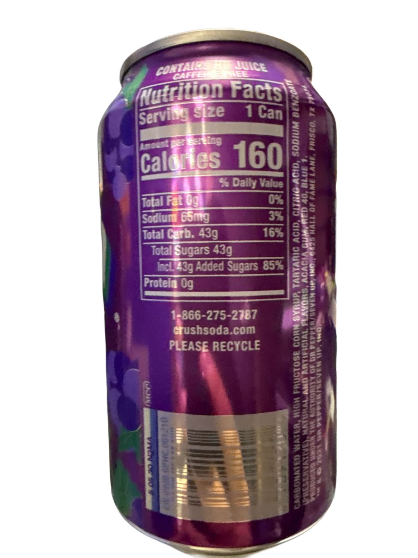 Crush Grape Soda 355ML - U.S Edition
