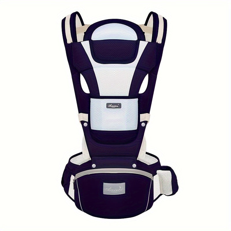 Polyester-cotton Breathable Style, Skin-friendly And Breathable Baby Multi-functional Strap Waist Stool Mechanical Design Labor-saving Artifact