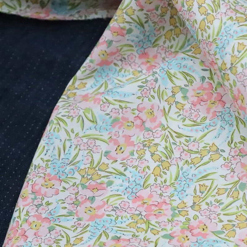 Long Cashmere Cotton Printed Fabric Fabric Digital Women's Clothing