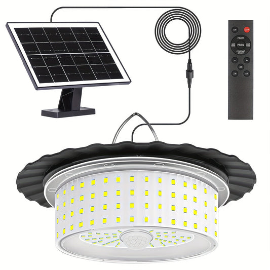 Solar Shed Light with Remote Control (244 LED)-0