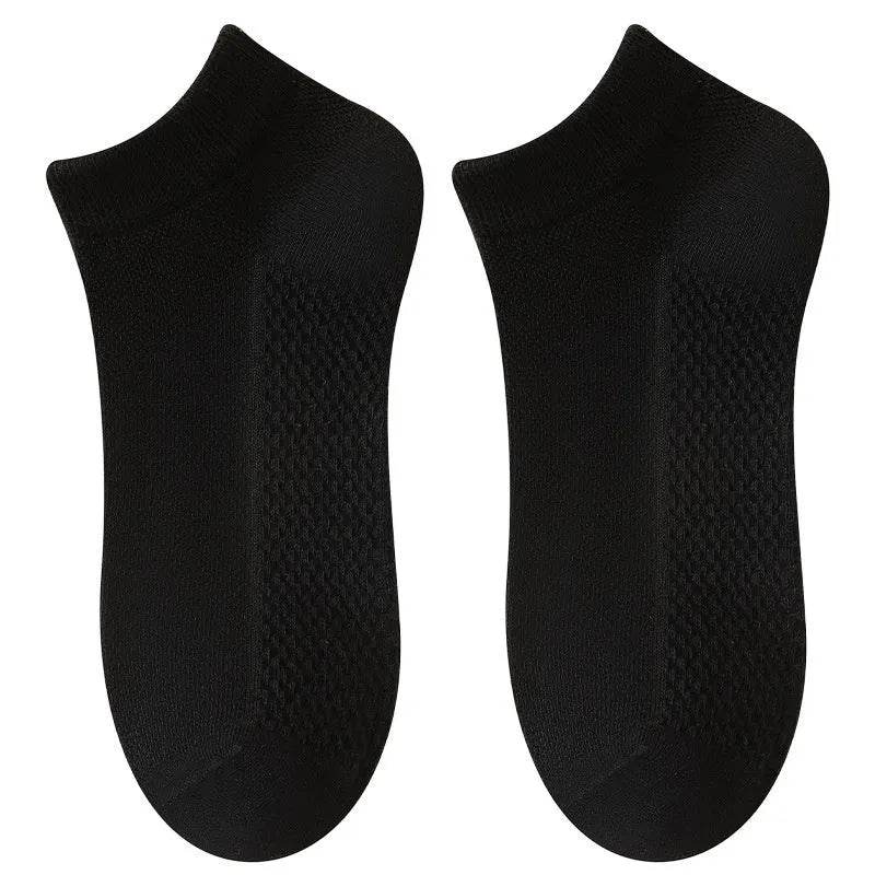 Cotton Anti-Pilling Ankle socks absorbing Invisible Tight Mesh Boat Socks