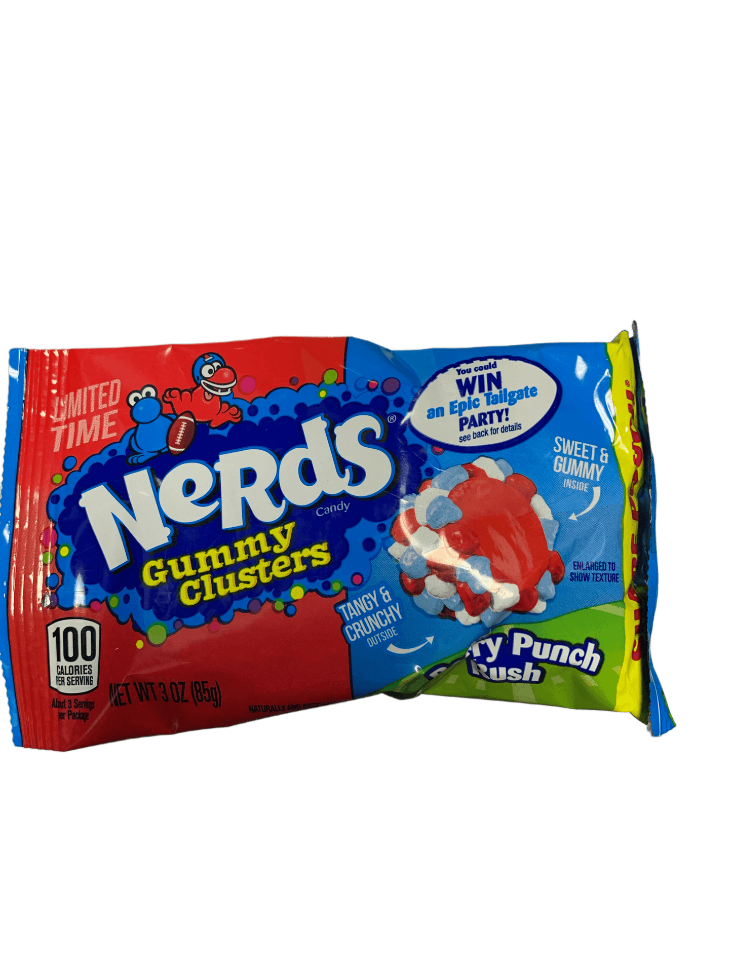 Nerds Gummy Clusters Berry Punch Rush Share Pack 30G - U.S Edition