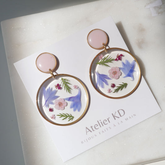 Boucles d'oreilles duo Maia - 35mm