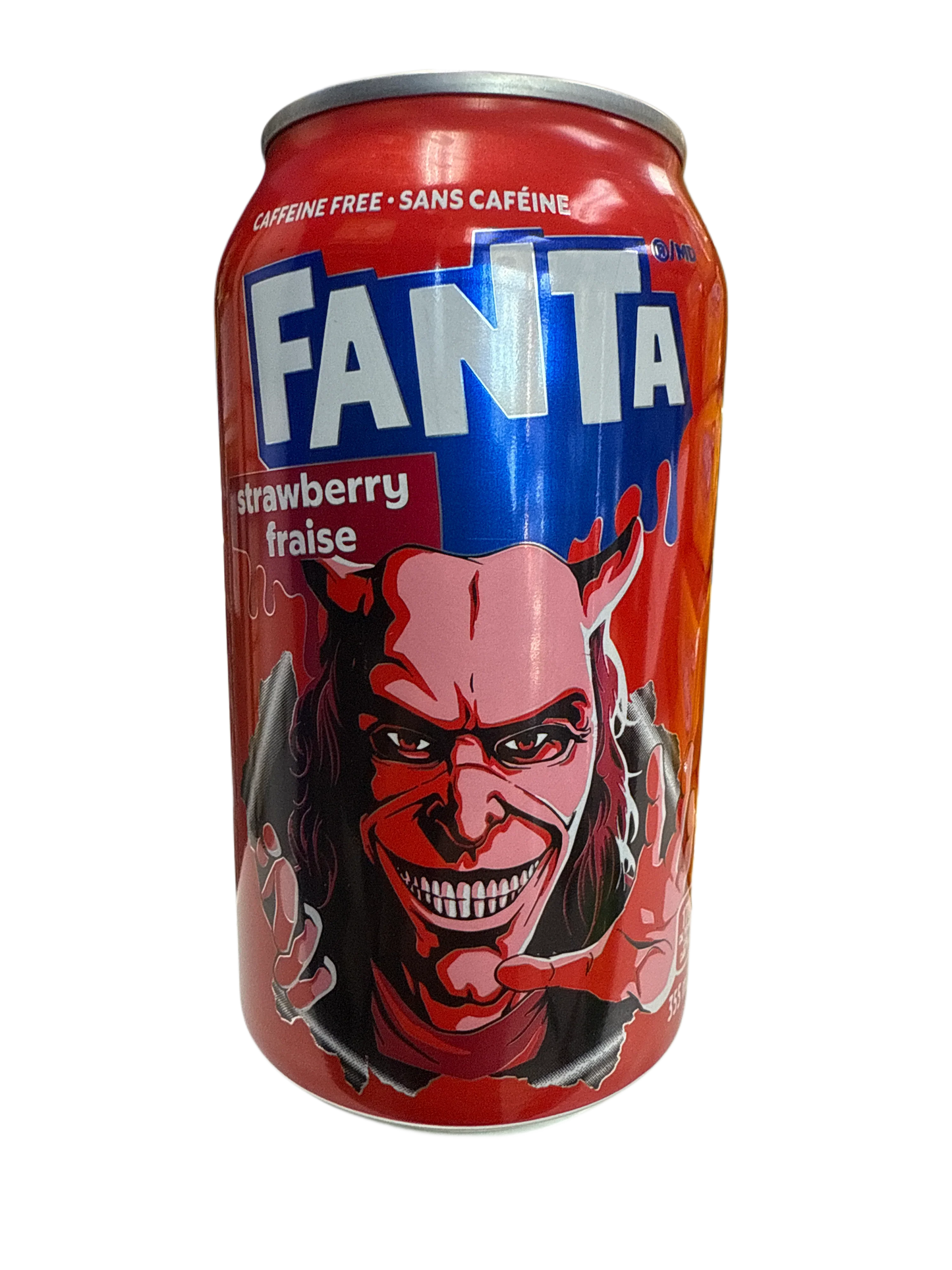 Fanta Limited Edition Halloween Strawberry Flavoured Can 355ML – Rare Canadian Exotic Drink