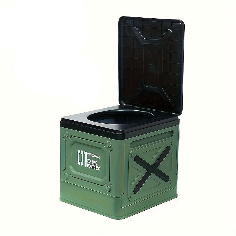 Folding Camping Toilet Seat Anti-Odor-0