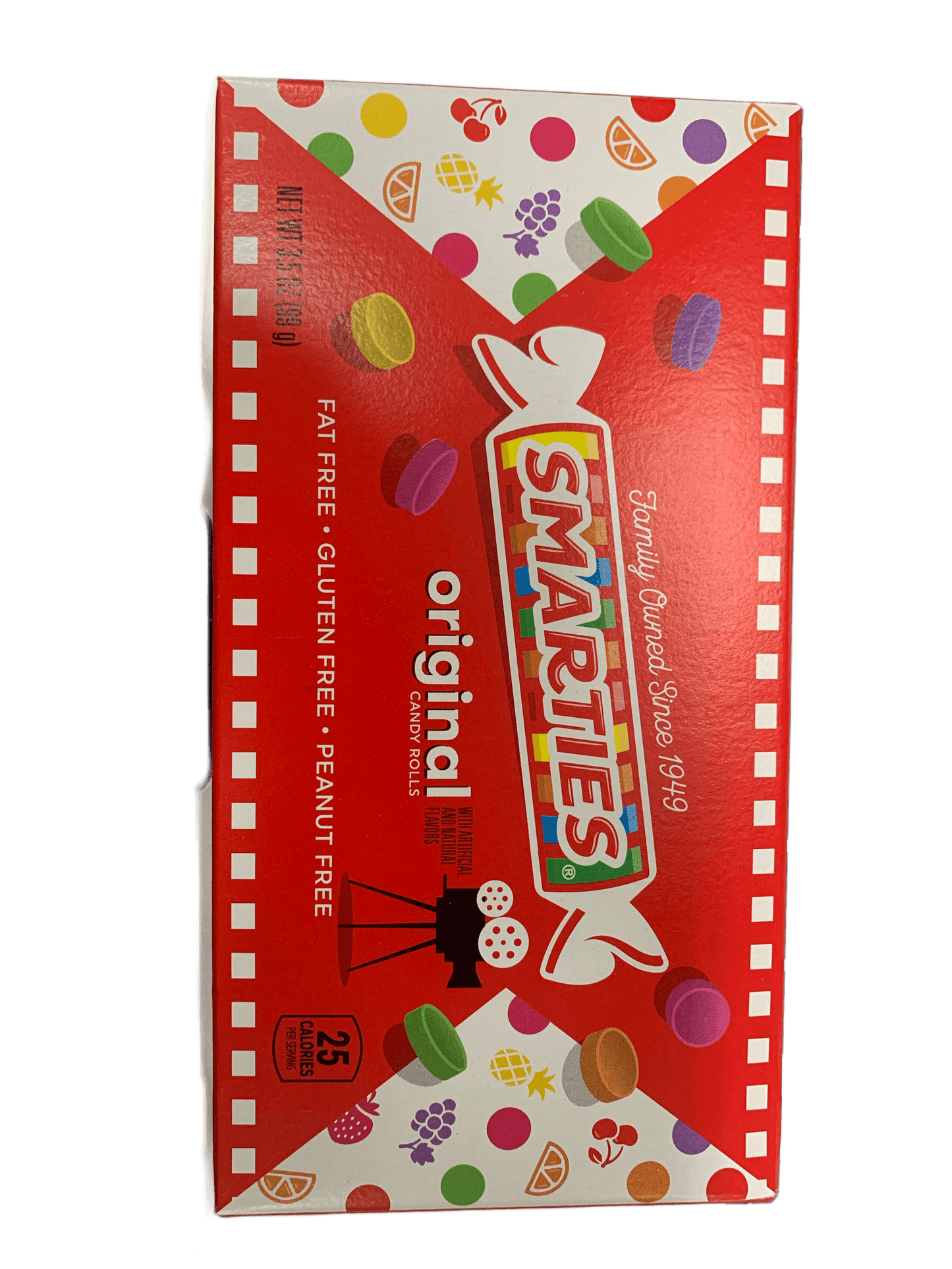 Smarties Original Candy Rolls Theater Box 3.5OZ - U.S Edition