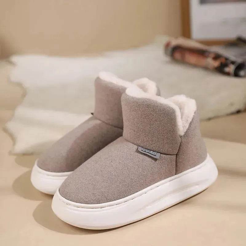 Winter Cotton Slippers Thick Casual Thick