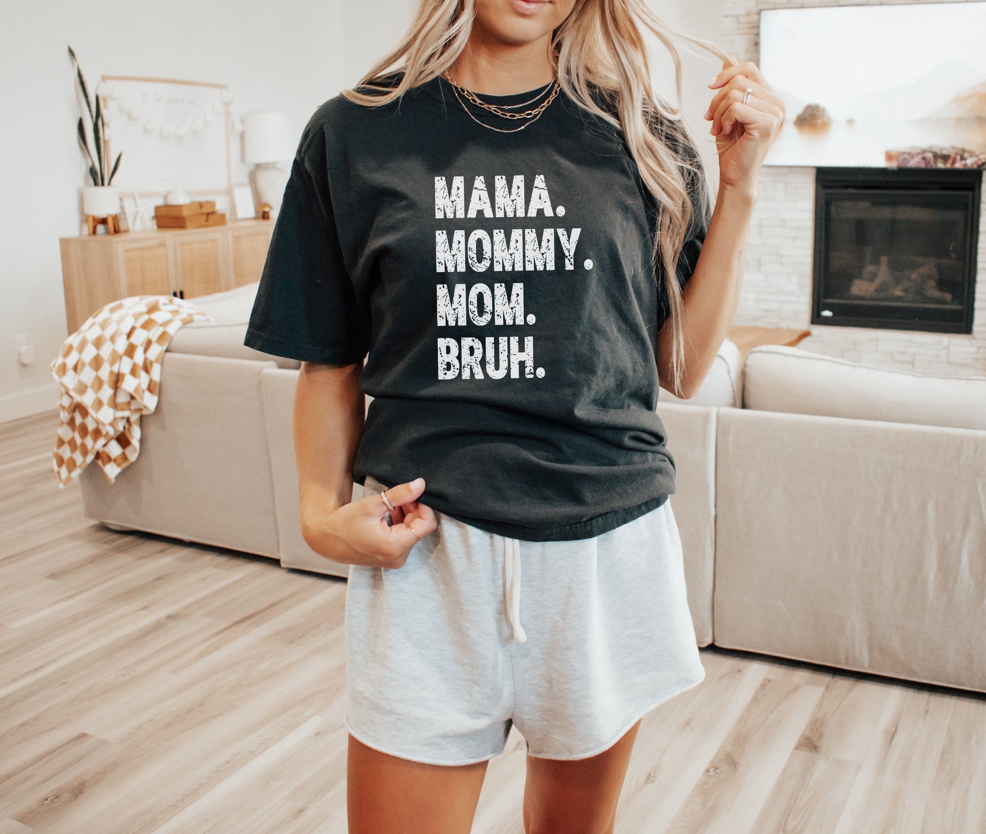 Mama, Mom, Mommy, Bruh - Comfort Tee-2