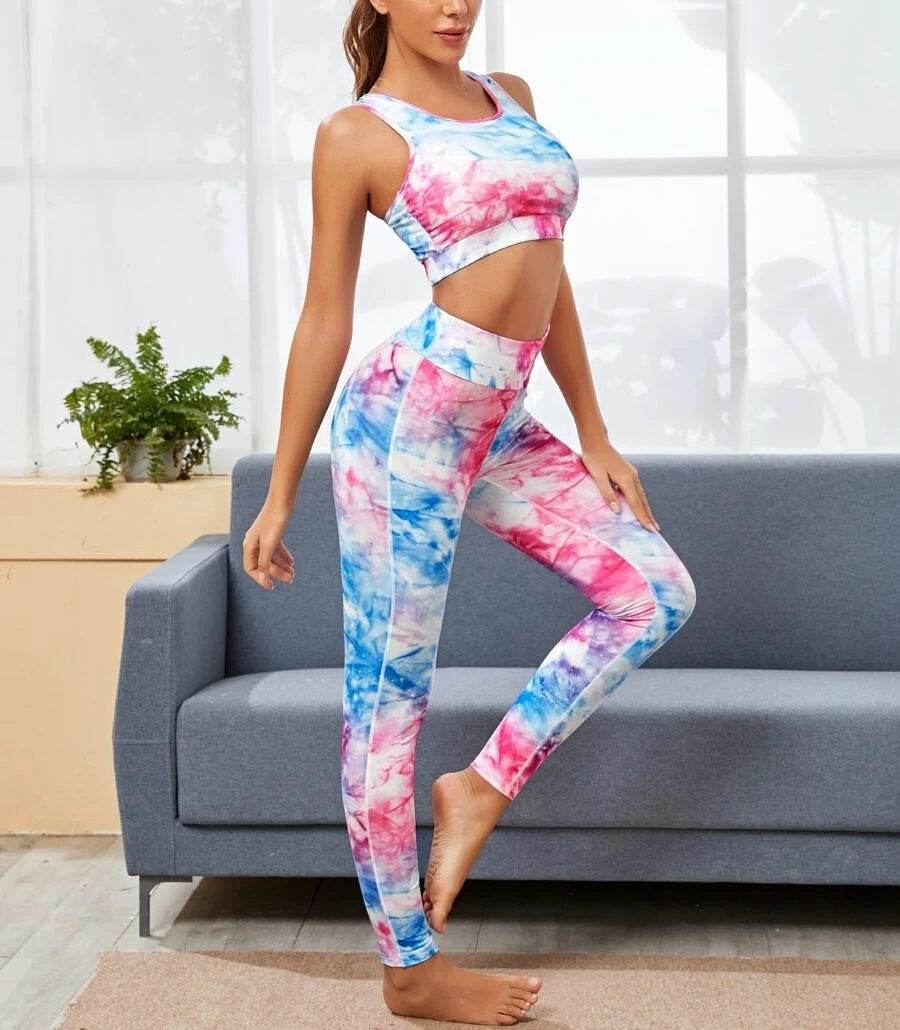 Women Workout Yoga Exercise Fitness Yoga 2 piece set