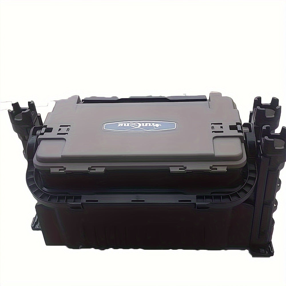 Double-Layer Outdoor Storage Box with Adjustable Dividers-1