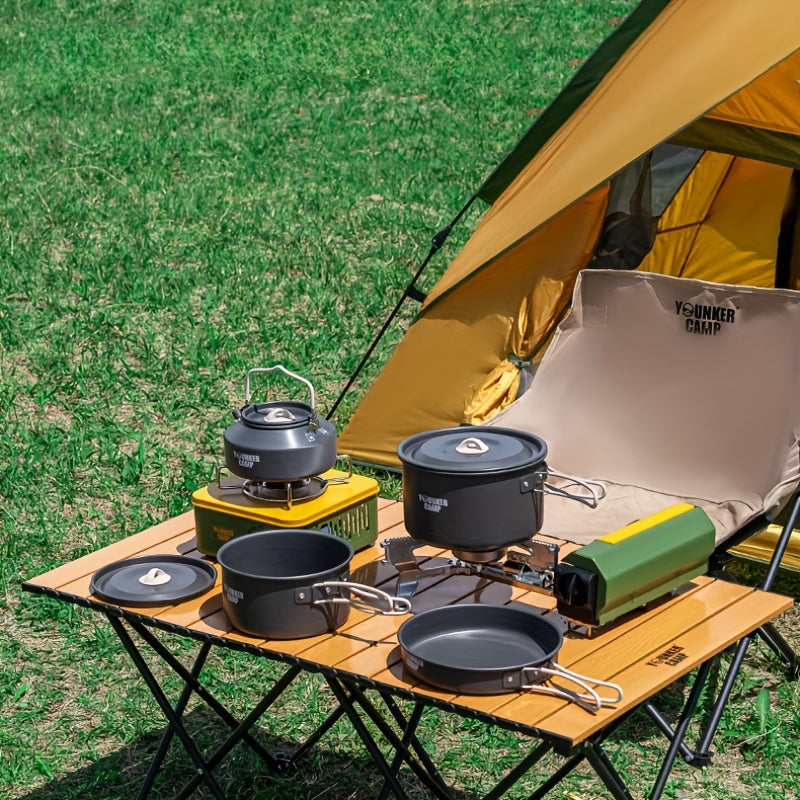 Outdoor Camping Cookware Set (12 pcs)-1