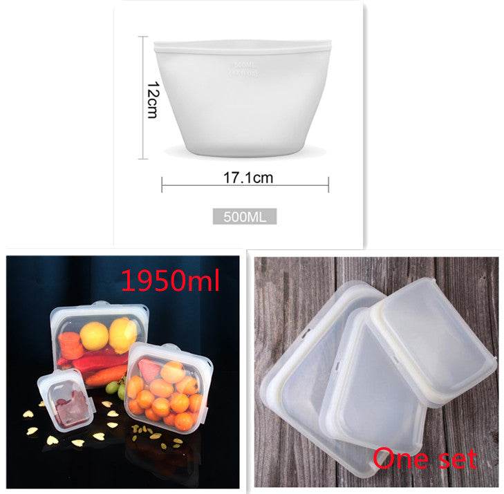 Silicone Food Storage Bag reusable freezer bags