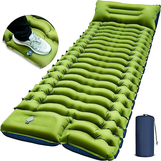 Ultra-light Foot Inflatable Mattress Camping Camping Portable Floatation Bed