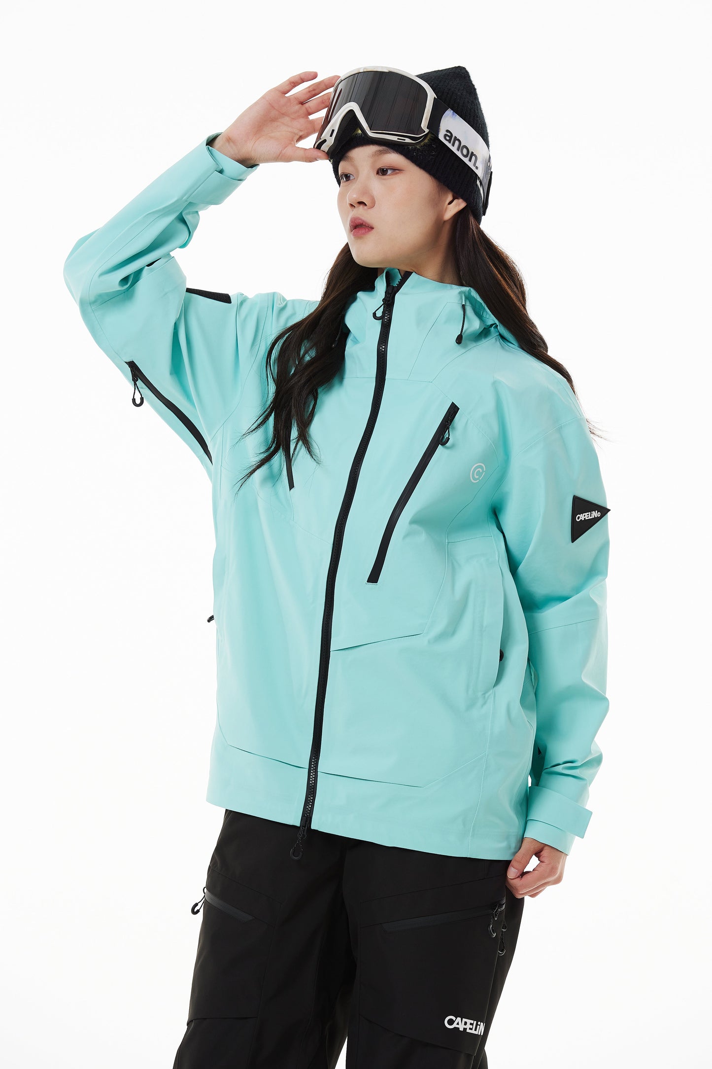 Alpha Unisex 3L Shell Snowboard Jacket