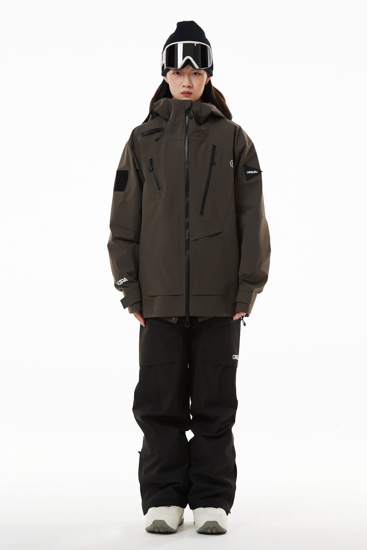 Alpha Unisex 3L Shell Snowboard Jacket
