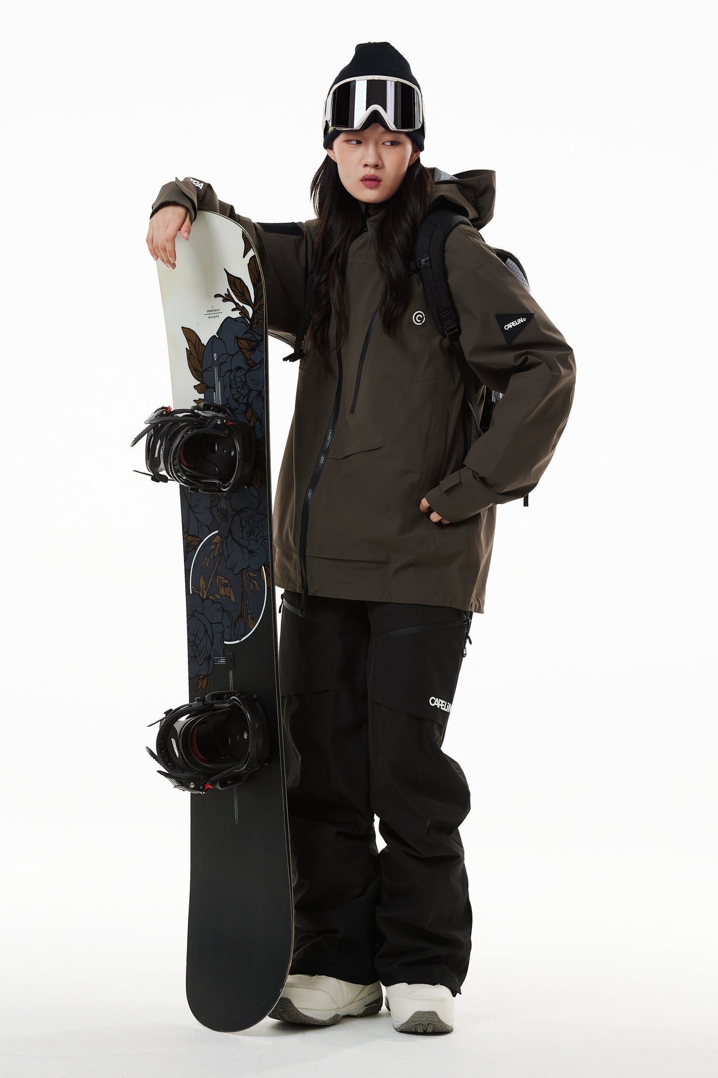 Alpha Unisex 3L Shell Snowboard Jacket