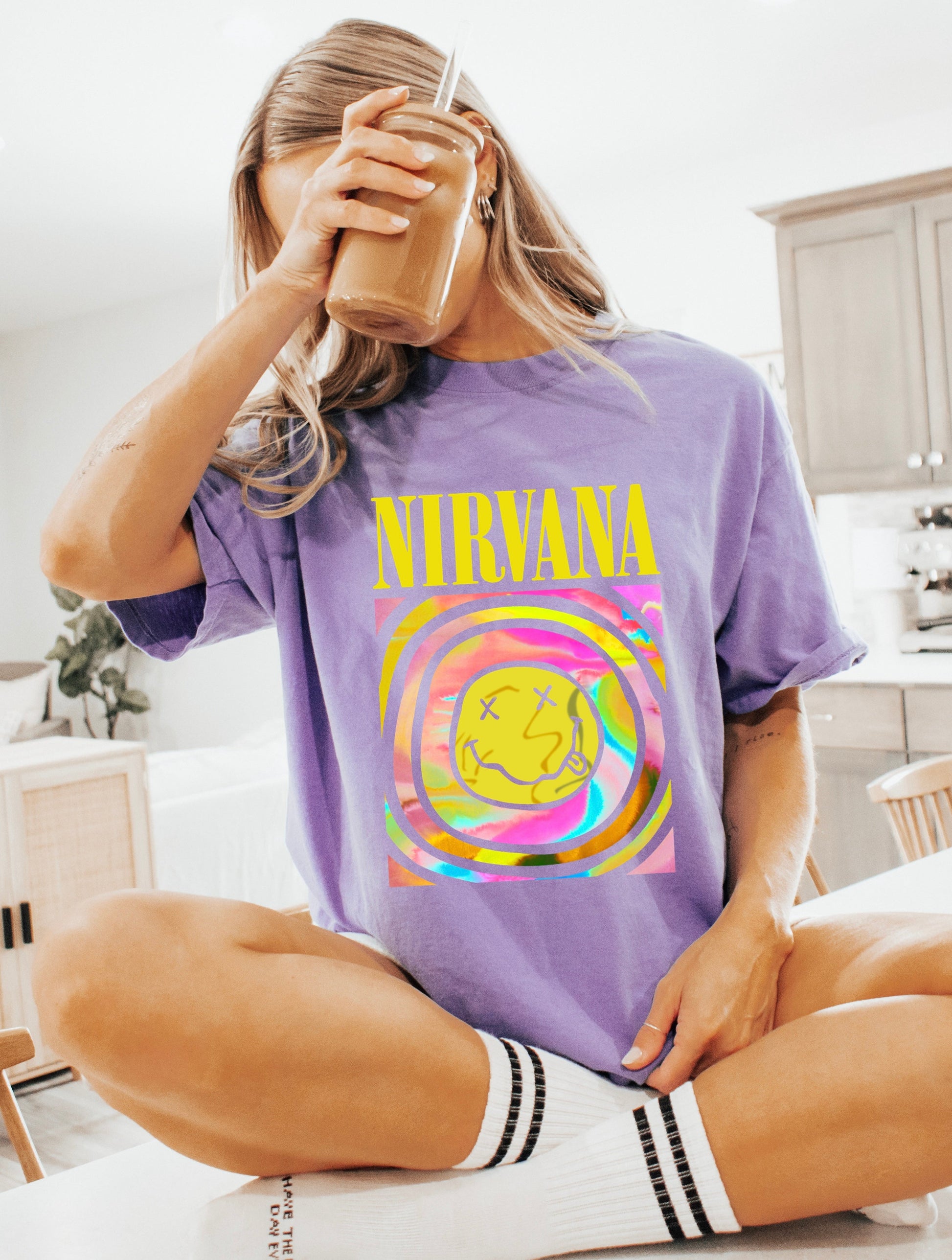 Nirvana (Pink) - Comfort Tee-2